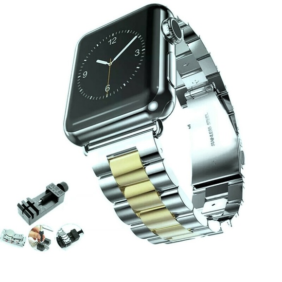 Stainless Steel Strap For Apple Watch 42mm Unisex - Picture 1 of 8